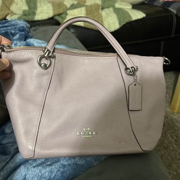 Coach | Bags | Coach Purse Lilac Color Excellent Used Condition | Poshmark